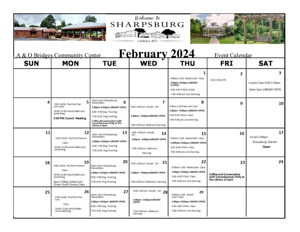 Sharpsburg, GA Community Center